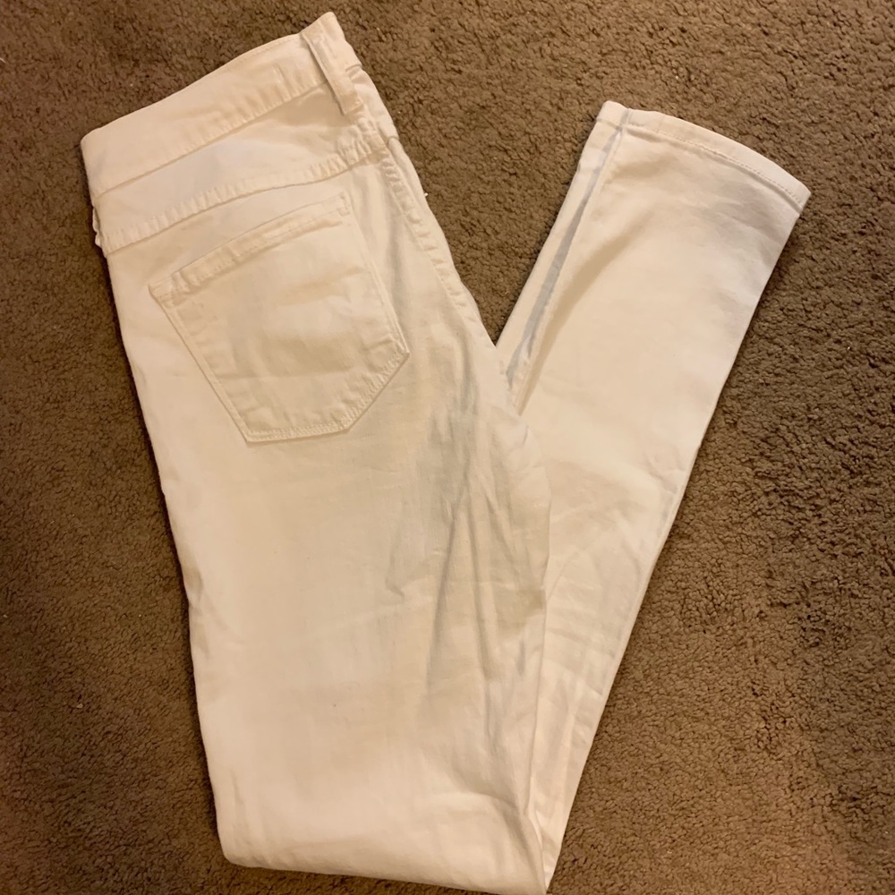 NWOT flying monkey white skinny jeans